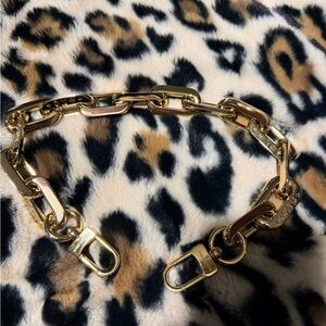 Louis Vuitton Coussin PM Purse Strap Chain Authentic